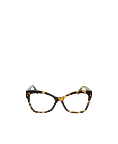 Stella Mccartney Eyewear Cat-eye Frame Glasses In Gray