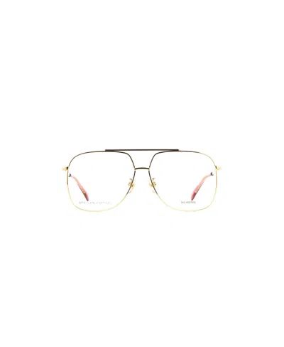 Stella Mccartney Eyewear Pilot Frame Glasses In Gold