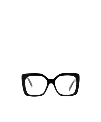 Stella Mccartney Eyewear Rectangle-frame Glasses In Black