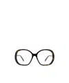 Stella Mccartney Eyewear Round Frame Glasses In Black