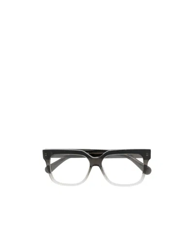 Stella Mccartney Eyewear Square Frame Glasses In Green