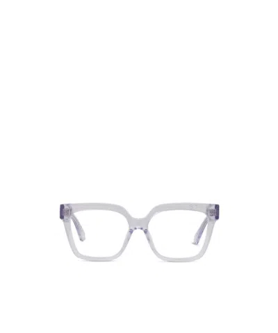 Stella Mccartney Eyewear Square Frame Glasses In Gray