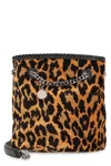 Stella Mccartney Fabric Bucket Bag In Black