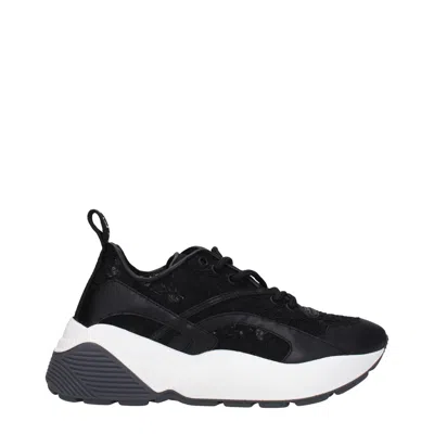 Stella Mccartney Fabric Women's Sneakers In Black