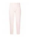 Stella Mccartney Faded Cropped Jeans In White