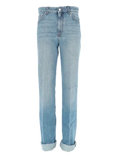 Stella Mccartney Faded Jeans In Blue