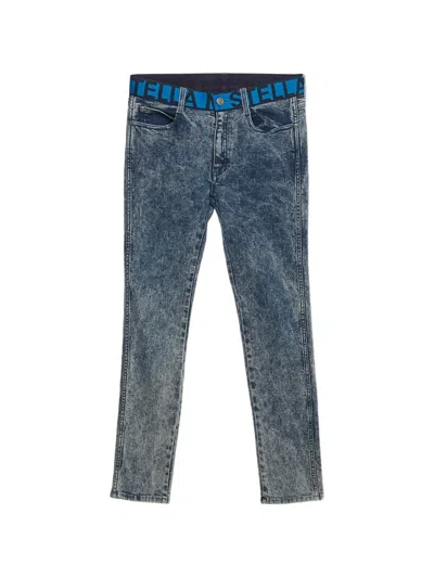 Pre-owned Stella Mccartney Faded-finish Jeans In Blue