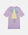 Stella Mccartney Short Sleeve Dress In Purple