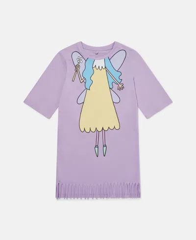 STELLA MCCARTNEY FAIRY GRAPHIC CREWNECK T-SHIRT DRESS