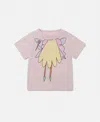 Stella Mccartney Fairy Graphic Crewneck T-shirt In Pink