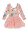 Stella Mccartney Fairy Print Ruffled Dress In Pink
