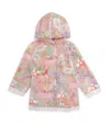 Stella Mccartney Printed Coat In Pink