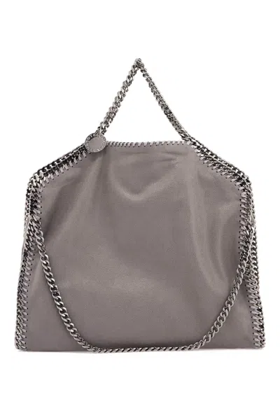 Stella Mccartney Falabella 3 Chain Tote In Light Grey (grey)