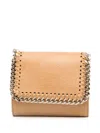 Stella Mccartney Small Falabella Wallet In 褐色