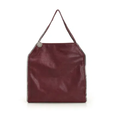 Stella Mccartney Falabella Baby Bella Large Tote Bag In Red