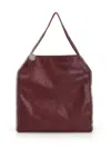 Stella Mccartney Tote Bag Baby Bella Large Plum Colour Women