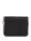Stella Mccartney Falabella Bi-fold Wallet In Black