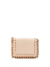 Stella Mccartney Falabella Bi-fold Wallet In Neutrals