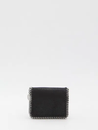Stella Mccartney Falabella Bifold Wallet In Black