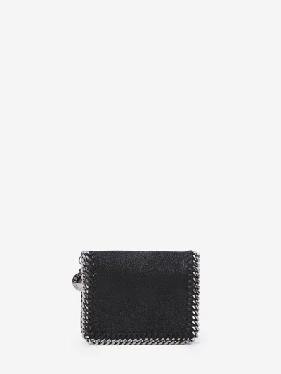 Stella Mccartney Falabella Bifold Wallet In Black