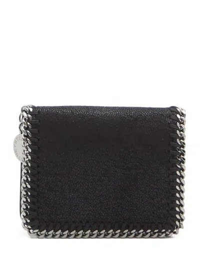 Stella Mccartney Falabella Bi-fold Wallet In Black