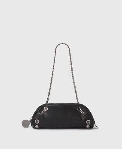 Stella Mccartney Falabella Bowling Shoulder Bag In Black