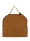 Stella Mccartney Falabella Brown Handbag With Chain Strap In Eco Leather Woman In Brown