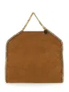 Stella Mccartney Falabella Brown Handbag With Chain Strap In Eco Leather Woman In Brown