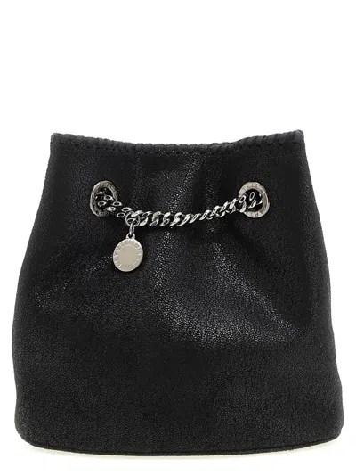 Stella Mccartney Falabella' Bucket Bag In Black