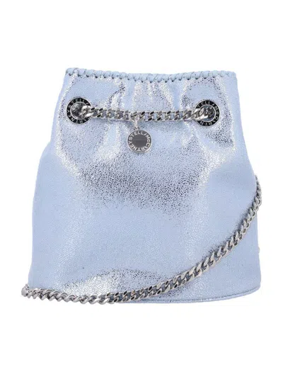 Stella Mccartney Falabella Bucket Bag In Blue