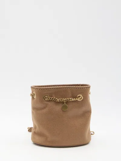 Stella Mccartney Falabella Bucket Bag In Brown