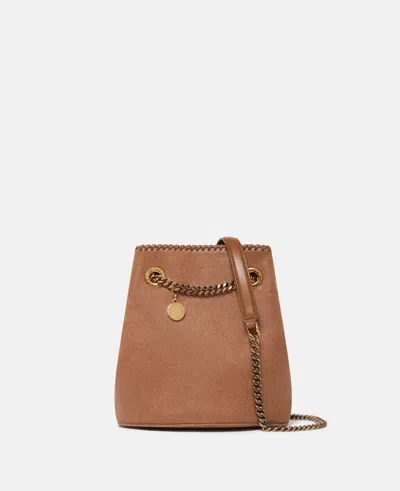 Stella Mccartney Falabella Bucket Bag In Brown