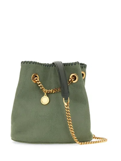 Stella Mccartney Falabella Bucket Bag In Green