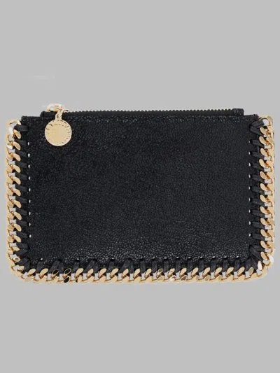 Stella Mccartney Falabella Card Case In Black