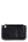 Stella Mccartney Falabella Card Holder In Black