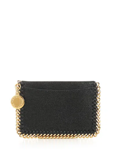 Stella Mccartney Falabella Card Holder Wallets Black