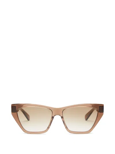 Stella Mccartney Falabella Cat-eye Frame Sunglasses In Braun