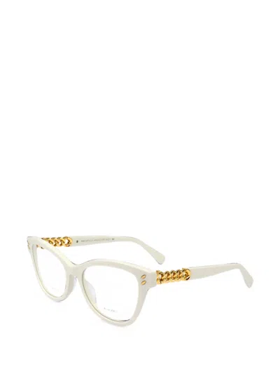 Stella Mccartney Ladies Black Cat Eye Eyeglass Frames Sc50005i 025 In Multi