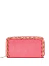 Stella Mccartney Falabella Chain-detail Wallet In Pink