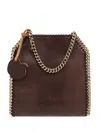 Stella Mccartney Falabella Chain-link Detailing Bag In Brown