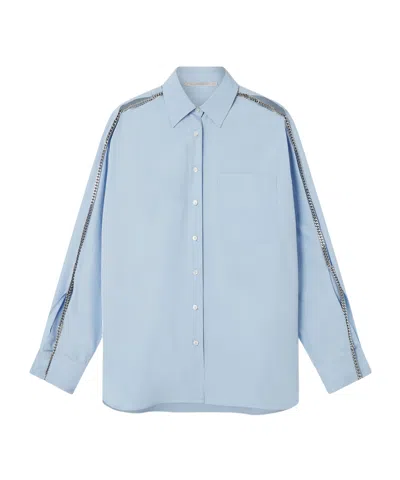 STELLA MCCARTNEY STELLA MCCARTNEY FALABELLA EMBELLISHED SHIRT