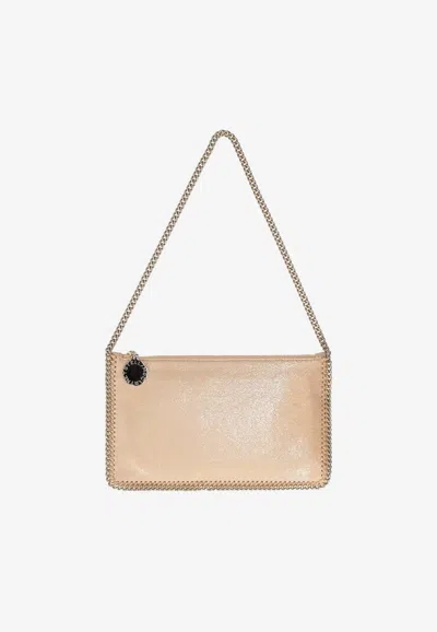 Stella Mccartney Falabella Chain Shoulder Bag In Gold