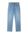 Stella Mccartney Falabella-chain Straight-leg Jeans In Blue