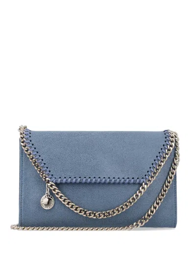 Stella Mccartney Falabella Chain-strap Shoulder Bag In Blue