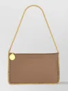 Stella Mccartney "falabella" Chain Strap Whipstitch Clutch Bag