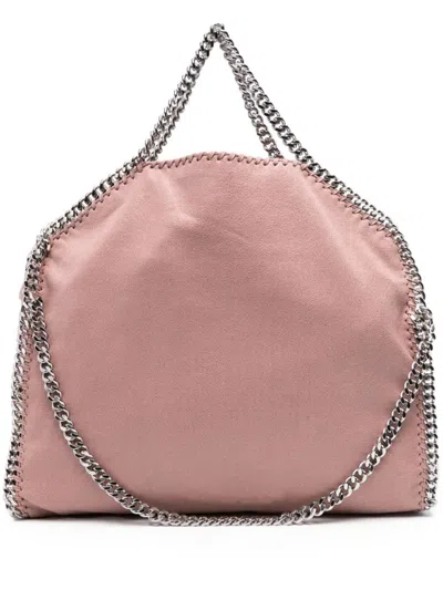 Stella Mccartney Falabella Chain-trim Tote Bag In Pink