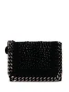 Stella Mccartney Falabella Chain-trim Wallet In Black