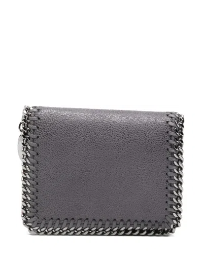 Stella Mccartney Falabella Chain-trim Wallet In White