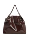 Stella Mccartney Falabella Chain-trimmed Tote Bag In Brown