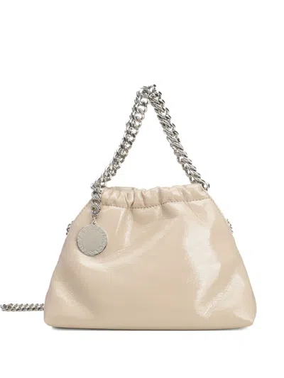 Stella Mccartney Falabella Chain-trimmed Tote Bag In Neutral